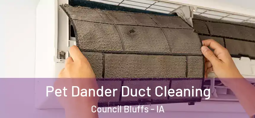 Pet Dander Duct Cleaning Council Bluffs - IA